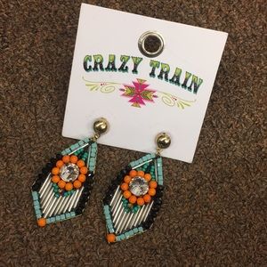 Crazy Train Earrings
